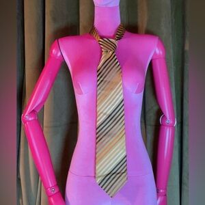 Striped Silk Tie